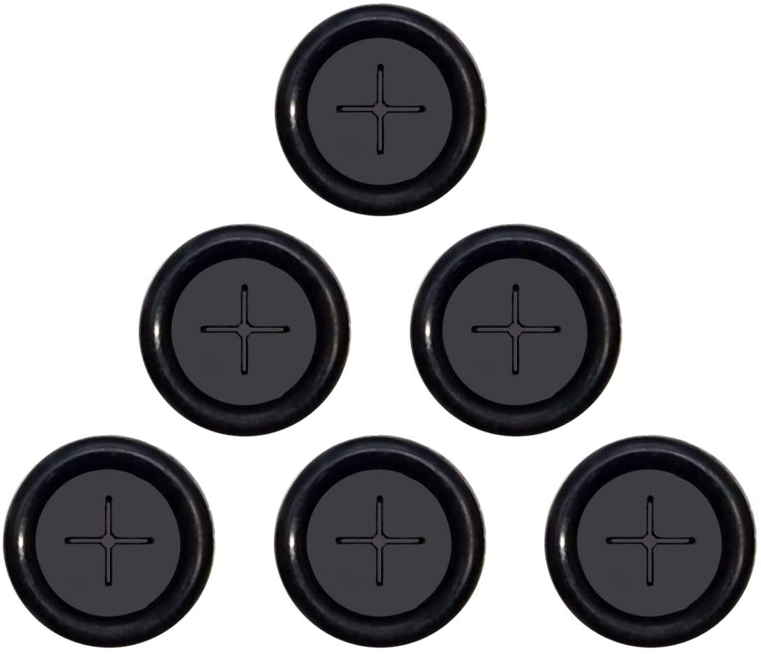 BIG PART Replacement Rubber Meat Probe Grommet Compatible with Traeger Wood Pellet Smoker & Z Grills, 6 Pack