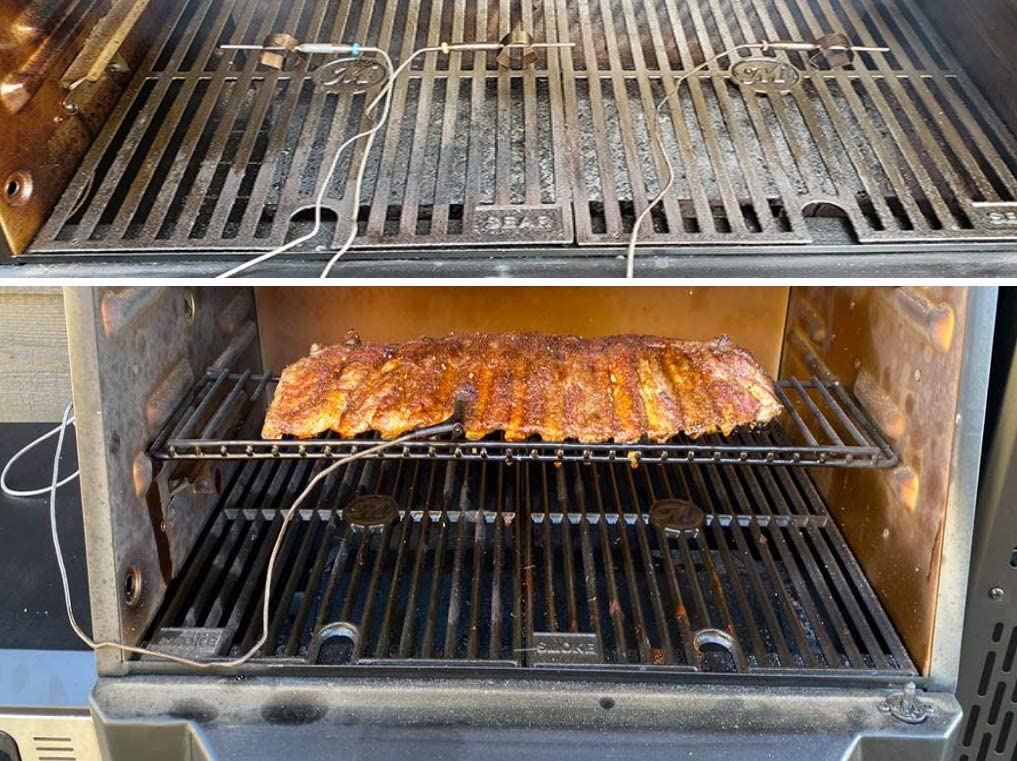 BBQ Meat Probe with Clips Replacement for Masterbuilt Gravity Series BBQ Grill and Smoker
