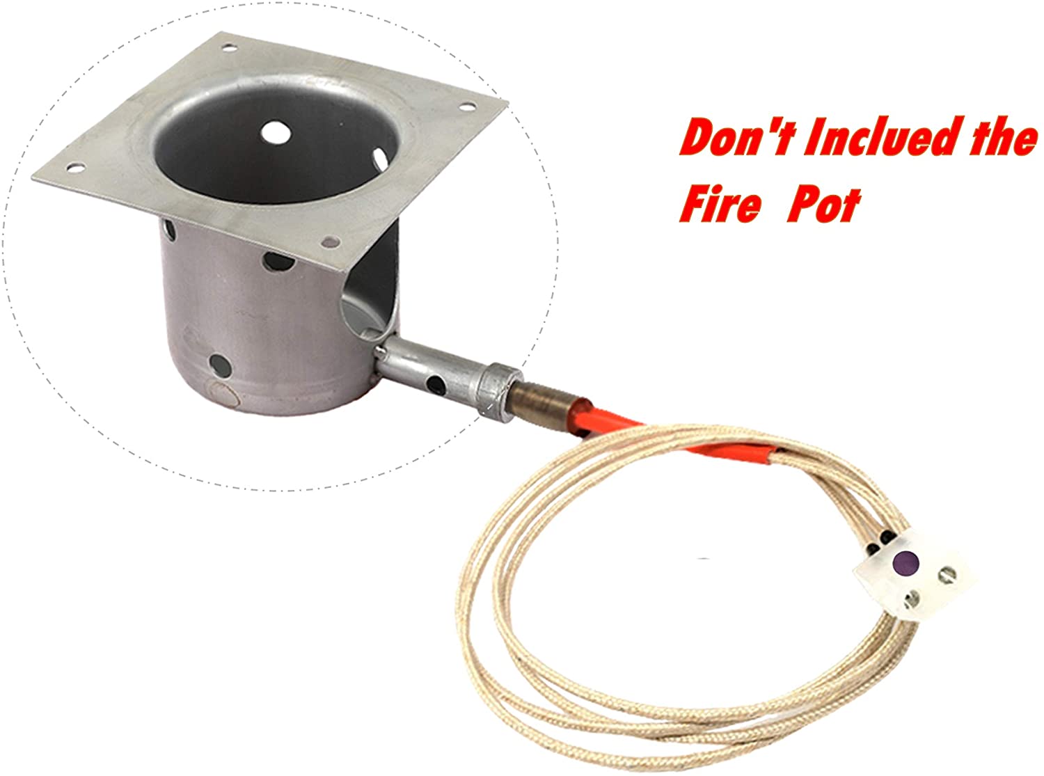 2-Pack Hot Rod Ignitor Kit Replacement Parts for Traeger Wood Pellet Grill,Pit Boss,Camp Chef Pellet Smokers