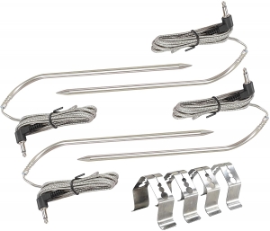 81ICnX0ro7L._AC_SL1500_ 4 Pack High-Temperature Meat BBQ Probe with Clip Replacement for Pit Boss Wood Pellet Smoker Grills