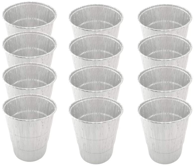 12-Pack Disposable Grease Bucket Liner Replacement for Traeger Wood Pellet Grills,Smokers BBQ Accessories