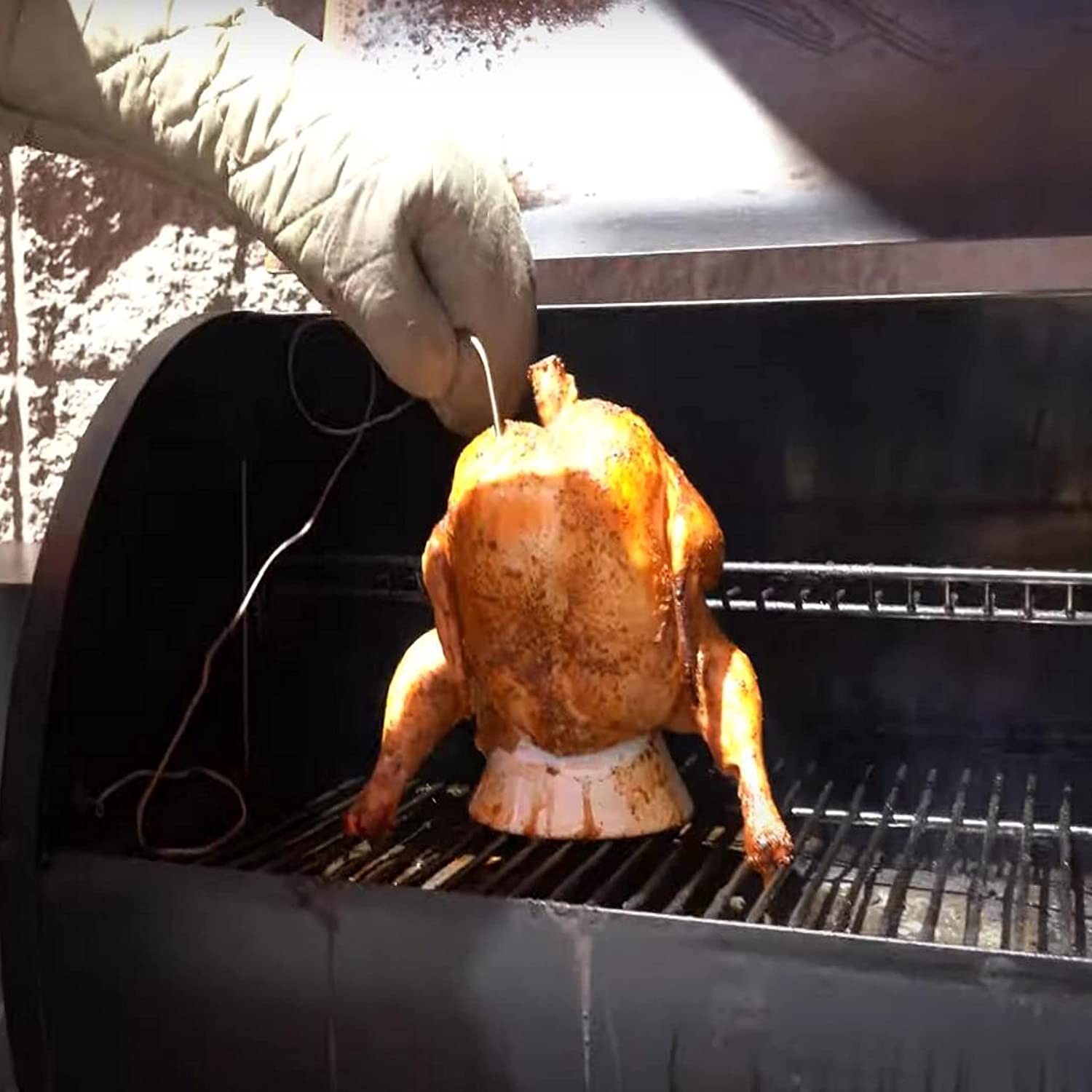 BIG PART Grill BBQ Chicken Throne Replacement BAC357 for Traeger Pellet Grill,Kamado Joe Ceramic Grills