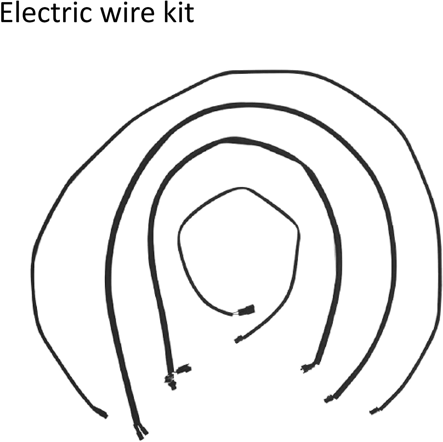 WAITCOOK Replacement Part Electric Wire Kit for Masterbulit Gravity Series 560/1050 XL Digital Charcoal Grill + Smoker